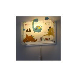 Dalber D-73458 - Iluminação de parede infantil DINOS 1xE27/60W/230V