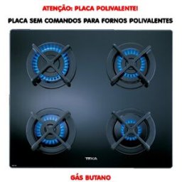 Placa Gás Teka CGC60 4G AI AL 60cm Gás Butano