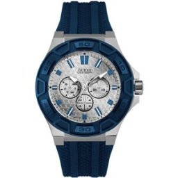 Relógio Analógico W0674G4 45MM (Prateado) - GUESS
