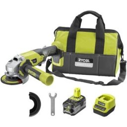 Rebarbadora 18V One+ Ø115mm c/ Bateria e Carregador R18AG-140S - RYOBI