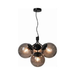 Nordlux - Candeeiro suspenso IVONA 4xE27/28W/230V preto