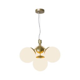 Nordlux - Candeeiro suspenso IVONA 4xE27/28W/230V dourado