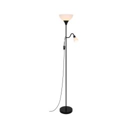 Nordlux - Candeeiro de chão LAURIA 1xE27/40W/230V + 1xE14/15W
