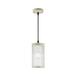 Nordlux - Candelabro suspenso exterior COUPAR 1xE27/25W/230V IP33 creme