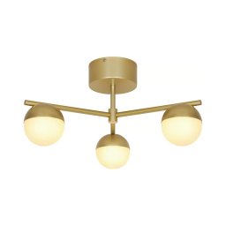 Nordlux - Candeeiro integrado CONTINA 3xG9/5W/230V latão