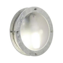 Nordlux - Iluminação de parede exterior MALTA 1xE27/60W/230V prateado
