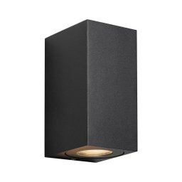 Nordlux - Aplique de parede exterior CANTO 2xGU10/28W/230V IP44 preto