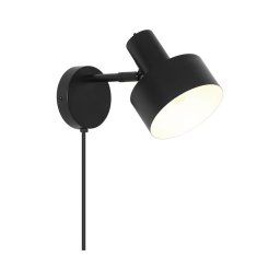 Nordlux - Aplique de parede MATIS 1xE27/15W/230V preto