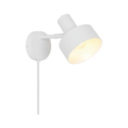 Nordlux - Aplique de parede MATIS 1xE27/15W/230V branco