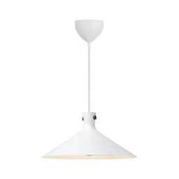 Nordlux - Lustre suspenso por cabo DORINA 1xE27/60W/230V branco, diâmetro 45 cm