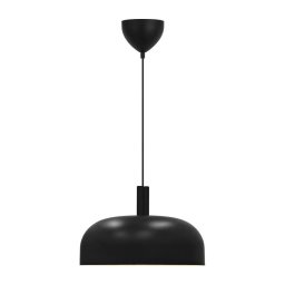 Nordlux – Pendente em cabo SANDRO, 1x E27 (máx. 15 W), 230 V, Ø 40 cm, preto