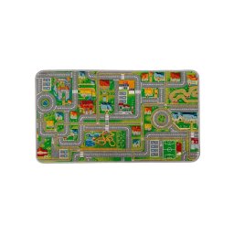 Tapete infantil PLAYTOWN 200x280 cm multicolorido/cidade