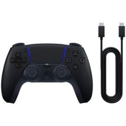 Comando sem fios Sony DualSense V3 Midnight Black para PS5 + Cabo