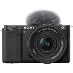 Máquina Fotográfica Vlog ZV-E10 + SEL P 16-50mm F3.5-5.6 OSS II MILC 24.2MP APS-C (Preto) - SONY