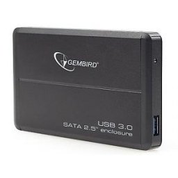 Caixa Externa USB3.0 Aluminio p/ Disco Rigido 2,5" SATA - GEMBIRD