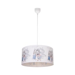 Lustre infantil GIRLS VIBES 1xE27/60W/230V Ø 40 cm Paris