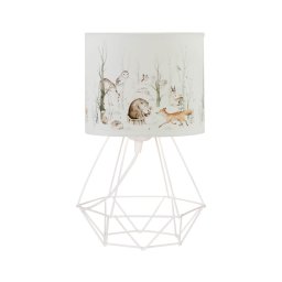 Candeeiro de mesa infantil KIDS ROOM 1xE27/60W/230V Ø 18 cm, com motivos de animais