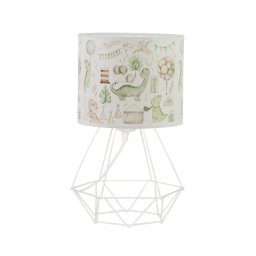 Candeeiro de mesa infantil KIDS ROOM 1xE27/60W/230V Ø 18 cm dinossauro
