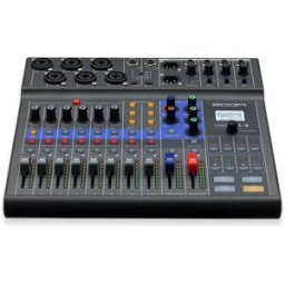 Zoom LiveTrak L-8 Mesa de Mistura e Gravador Digital 8 Canais Interface Áudio USB