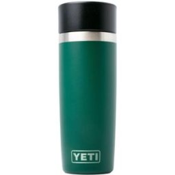 Yeti Rambler Travel Bottle 16oz Commuter Cap, Black Forest Green, garrafa térmica de viagem com tampa de rosca, 473 ml