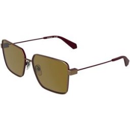 Óculos de sol Calvin Klein Jeans CKJ26201S Amarelo Tamanho: 58X15 Amarelo