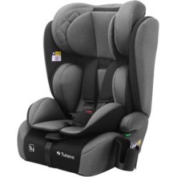 Cadeira Auto Bebé/Criança Zooma 25 (Cinza/Preto) - TULANO