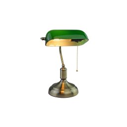 Lâmpada de mesa BANKER 1xE27/60W/230V
