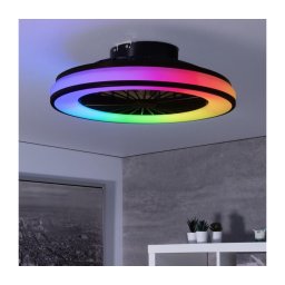 Kanlux 38034- Iluminação LED RGBW com regulação e ventoinha PLAVE 48W/230V 3000/4000/6500K + CR