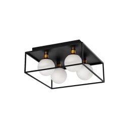 Ledvance - Aplique de parede exterior DECOR SQUARE 4xG9/28W/230V IP44