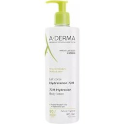 A-Derma Leite Corporal 72h Hidratação 400ml