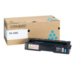 Toner TK-150C para Kyocera FS-C 1000 Series/ 1020 MFP e 1020 MFP plus e mais