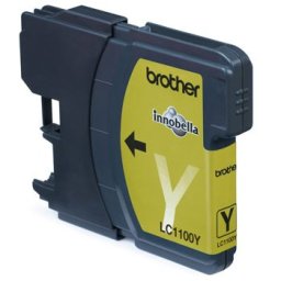 Tinteiro Brother LC1100Y Amarelo 5,5ml