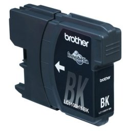 Tinteiro Brother LC1100HYBK Preto 19ml - Alta Capacidade