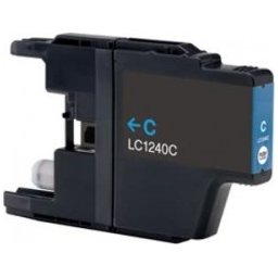 Tinteiro Compatível para Brother LC1240C Azul