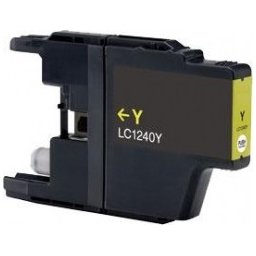 Tinteiro Compatível para Brother LC1240Y Amarelo