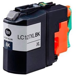 Tinteiro Compaível para Brother LC127XLBK Preto