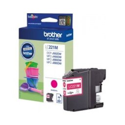 Tinteiro Brother LC221M Magenta 3,9ml