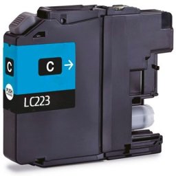 Tinteiro Compatível para Brother LC223C Azul