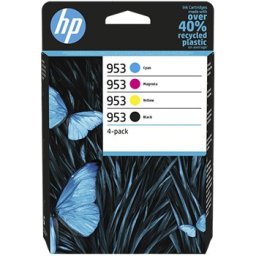 Pack Tinteiros HP 953 4 Cores 6ZC69A 24ml / 10ml