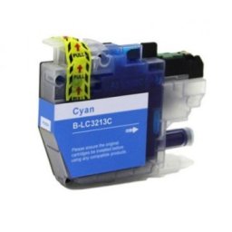 Tinteiro Compatível para Brother LC3213C Azul
