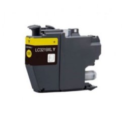 Tinteiro Compatível para Brother LC3219XLY Amarelo