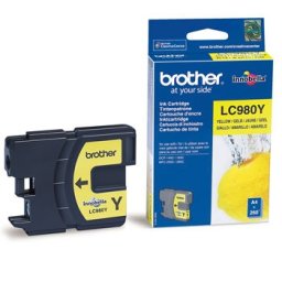 Tinteiro Brother LC980Y Amarelo 4,8ml