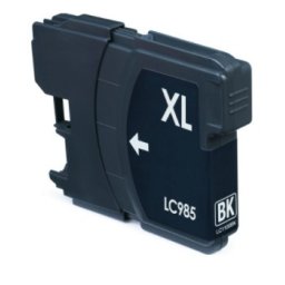 Tinteiro Compatível para Brother LC985BK Preto