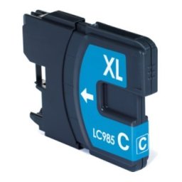 Tinteiro Compatível para Brother LC985C Azul