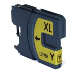 Tinteiro Compatível para Brother LC985Y Amarelo