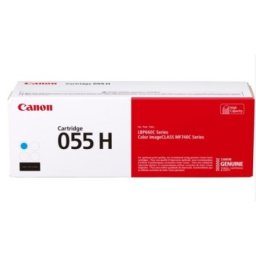Toner Canon 055H Azul 3019C002 - Alta Capacidade