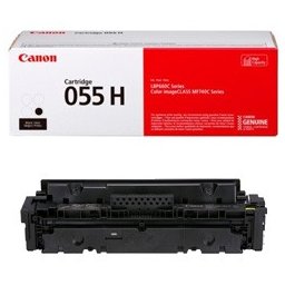 Toner Canon 055H Preto 3020C002 - Alta Capacidade