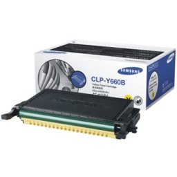 Toner Amarelo CLP-Y660B Alta capacidade para Samsung CLP-610N/ -660N e mais