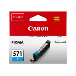 Tinteiro Canon 571 Azul 7ml (0386C001, CLI571C)