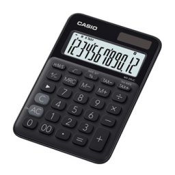 Calculadora de Secretaria Casio MS20UCBK Preto 12 Digitos